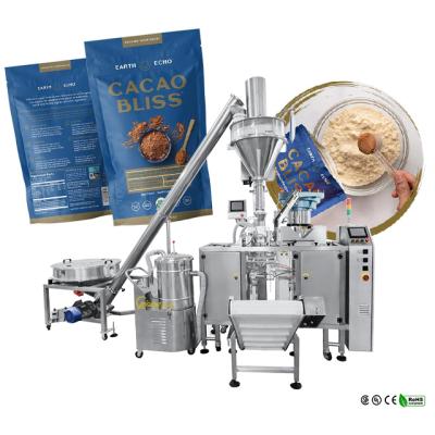 China Automatic Food Coffee Powder Bagging Packing Machine for Premade Pouch Powder Filling and Packaging Machine for sale