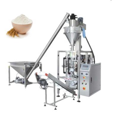 China PLC Automatic Vertical Multifunctional Corn Flour Spice Powder Packing Machine 50g 500g 1kg 5kg for sale