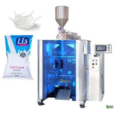 China Food Vertical Liquid Milk Packing Machine Water Vertical Machines Automatic Top Y Packing Machine Packing for sale