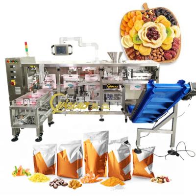 China Automatic PLC Top Y Granule Powder Horizontal Premade Pouch Doypack Packaging Machine for sale