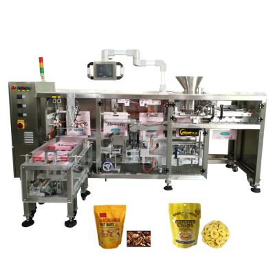 China Multifunctional Food Dried Fruit Doypack Pouch Horizontal Bag Given Filing Packaging Machine for sale