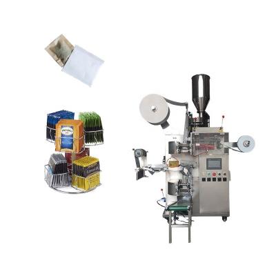 China PLC Automatic Small Sachet Inner And Outer Tea Bag Packing Machine for sale