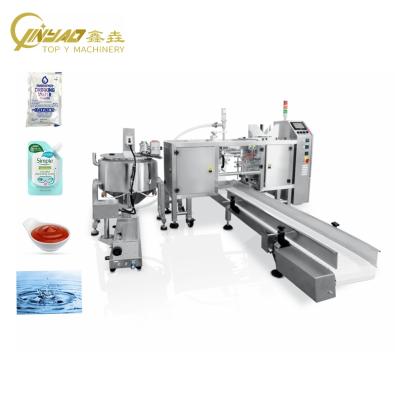 China Automatic Pneumatic Food Liquid Paste Food Filling Machine Essential Oil Cosmetic Filling Machine for sale