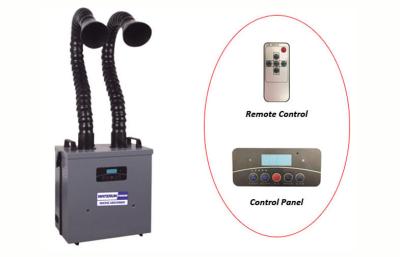 China Extractor portátil del humo de la soldadura del filtro triple del carbono para la marca del laser en venta