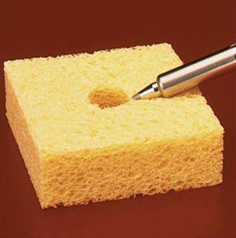 China Rubbing Soldering Accessories Cleaning Sponge For Soldering Iron Tip for sale