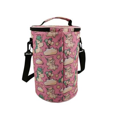 China Polyester Hot Selling Large Unicorn Oxford Picnic Shoulder Bags Insulating Cooler Effect Bag for sale