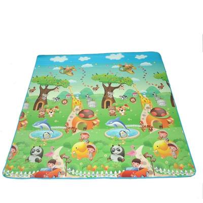 China Food Wine Lunch Picnic Drinks Outdoor Waterproof Sand Free Fleece Soft Picnic Mat Tent Blanket for sale