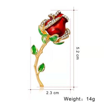 China Luxury Elegant Designer Luxury Pin Flower Brooches of Islamic Muslim Costume Crystal Flor Brooch Muslim Rheinite Broche large for sale