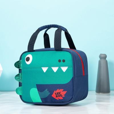 China 2022 Fashion Custom LOGO Children's Cartoon Insulated Lunch Bag Portable Kids Insulated Ice Picnic Cooler Lunch Bag School Thermal Bag for sale