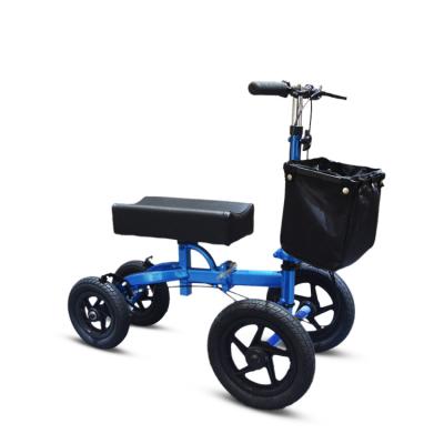 China Hot Sale Adult Folding Knee Walker Scooter For One Leg Broken Ankle 90x47x84.5cm for sale