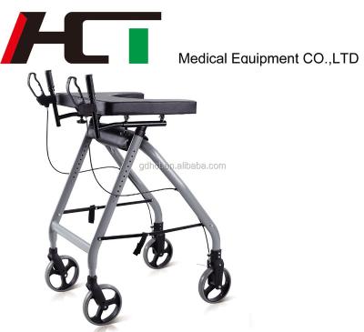 China 136kg China Manufacturer f Walker Folding Rollator Price Disabled Physiotherapy Rollator Foldable Walker for sale