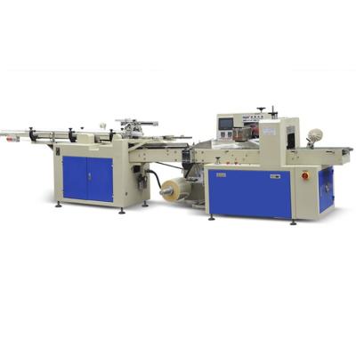 China machinery & Counting And Coffee Material Plastic Disposable Paper Cup Automatic Tier One Row Packing Machine Line To Connect With Printing Machine for sale