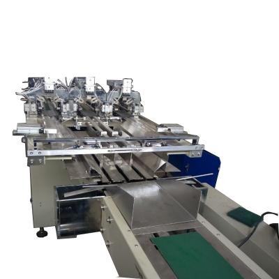 China machinery & AUTOMATIC High Speed ​​Four Line Plastic Cup Hardware Wrapping Line for sale