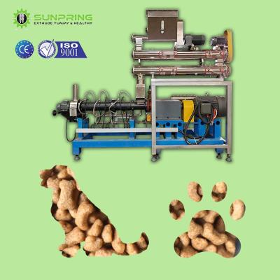 China SUNPRING Dog Pet Food Machinery Extruder For Dry Feed Food Machine Dog Food for sale