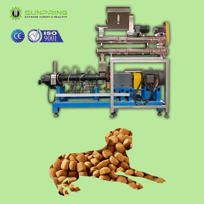 China SUNPRING Dog Food Extruder Pet Food Dog Pet Food Fish Drier Skins for sale