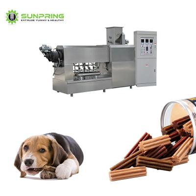 China Full Dog Production Dog Chew Production Line Machine For Making Dog Food Extruder Dog Food for sale