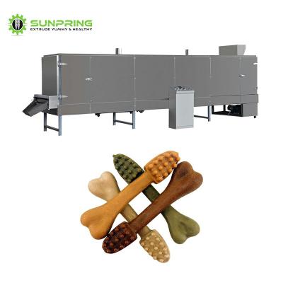 China Electric Dog Chew Snack Production Line Pet Food Machinery Dog Food Machine Suppliers for sale