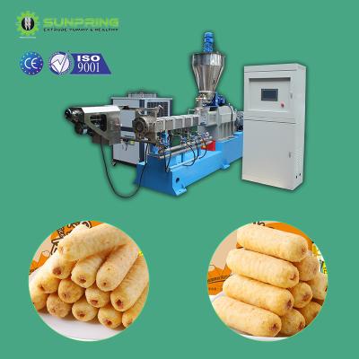 China Core Filling Rolls SUNPRING Core Snacks Food Production Corn Cob Filling Machine Core Filled Chocolate Snacks Machine for sale