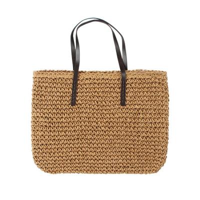 China Senator Wild Straw Bag Woven Bag New High Quality Beach Bag Travel Vacation Handbag for sale