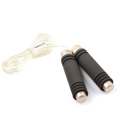 China Durable Professional Bodybuilding Gym Sport Supporting Wire Jump Rope for sale