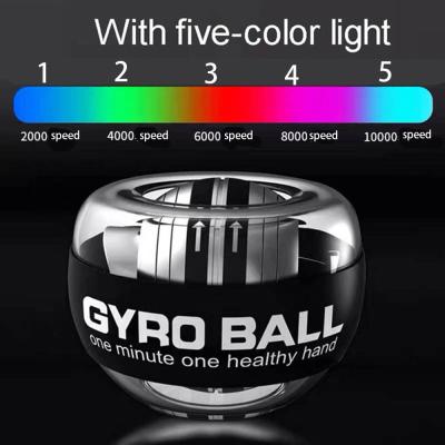 China 30LBS Strength Training Strength Enhancer Power Wrist Spinning Gyroscope Ball Gym Handshake Gyro Fitness Ball Muscle Relax for sale