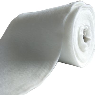 China High Quality Waterproof ES Fiber Needle Filter Cotton Hot Air Cotton For Cup Shape N95 Woven Fabric for sale