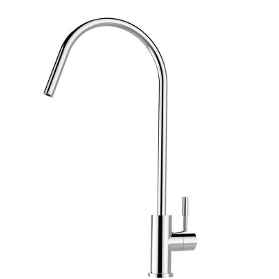 China Thermostatic Faucets Single Handle Chrome Filter Water Faucets Suitable For Reverse Osmosis System for sale