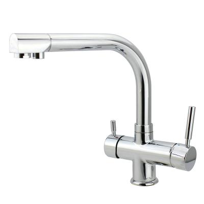 China 4 Way SUS304 Modern RO Water Faucet Filter Kitchen Taps For Water Filter Faucet for sale