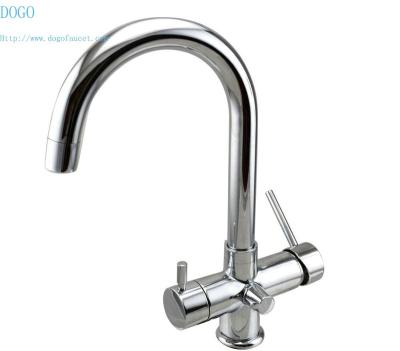 China Faucets Italy 4 Way Thermostatic Kitchen Faucet RO Water Taps For Hot Cold Filter Water Faucet Kitchen Faucet for sale