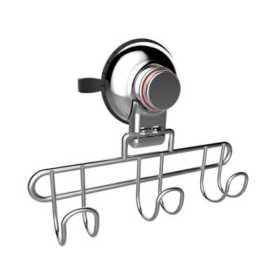 China Wall Mounted Type 3 Multiple Hooks Wall Mounted High Quality With Suction Cup Products for sale