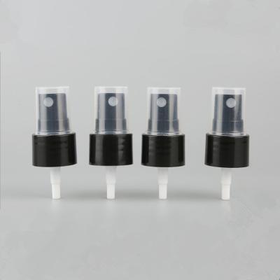 China Non Spill 20/410 24/410 Wholesale PP Smooth Cosmetic Perfume Plastic Black Fine Mist Sprayer Spray Pump for sale