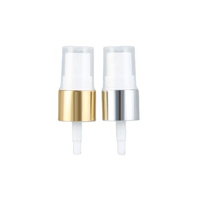 China Non Spill Yuyao 18/410 Aluminum Fine Mist Sprayer Cosmetic Pump Spray Cap for sale