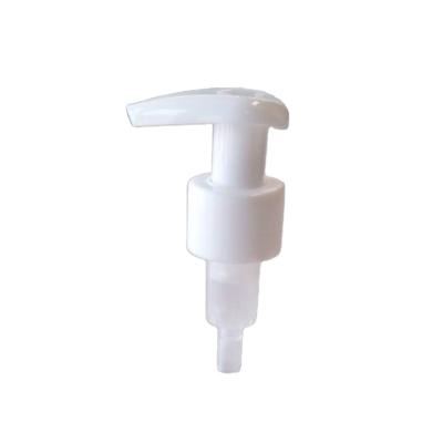 China Non Spill Hot Selling 24 Mm 28 Mm Neck Soft Hand Stop Pump For Body Lotion, Pet Bottle Use for sale