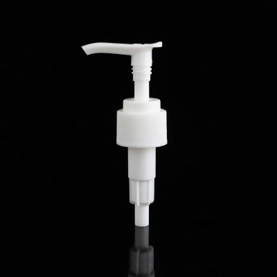 China Non Spill Factory Sale 24/410 28/410 Good Quality Plastic Screw Lock Down Lotion Pump for sale