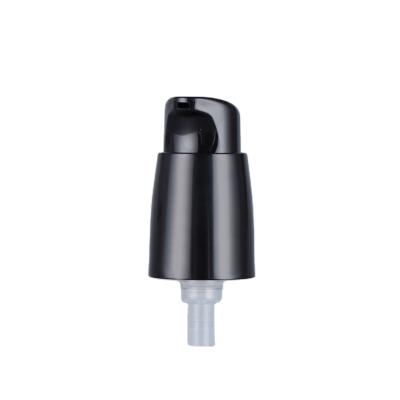 China China 18/410 20/410 Treatment Non Refillable Cosmetic Plastic Black Cream Pump for sale