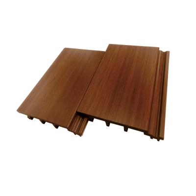 China High quality natural timber factory price outside pvc exterior cladding wall panel long service life waterproof wall for sale