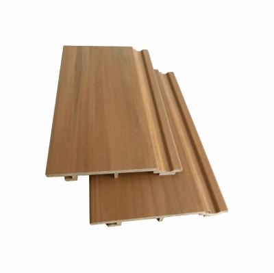 China Natural timber look & Feel PVC Interior Wall Cladding Modern Composite Construction Eco-friendly Interior Wood Wall for sale