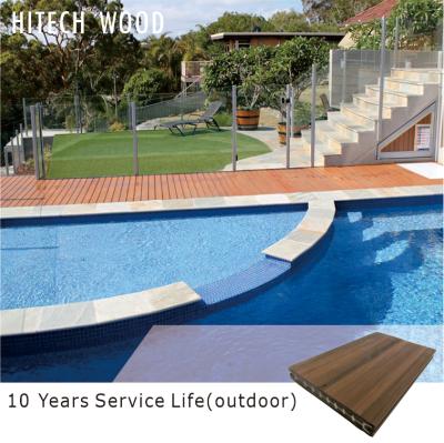 China Weather proof formula natural embossed decking posture for indelible decking timber variety of colors and finishes for sale