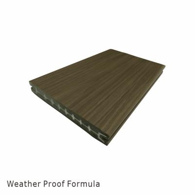 China Interlocking WPC Boat Decking Weather Proof Formula House Merbau Decking Tiles Decorative Decking Material for sale