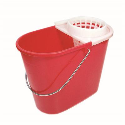 China Camouflage Quality Broom Wringer Bucket Household Water Bucket Stable Plastic Mop Bucket for sale