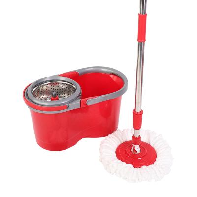 China Modern Easy Living Flat Broom With Magic Bucket Spinning Spray Portable Broom For Floor Cleaning for sale