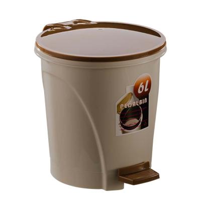 China Factory direct sale pp high quality plastic garbage bin automatic trash can with cover for sale