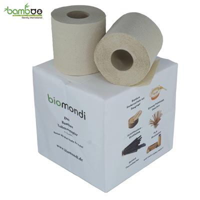 China 3 Ply Biodegradable Disposable Virgin Wash Room Household Bamboo Pulp Toilet 100% Bamboo 300 Tissue Paper Tissue Paper for sale