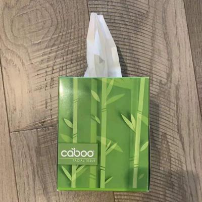 China Box Tissue High Quality Hot Selling 90 Sheets Wrapping Facial Tissue Paper Wholesale Bamboo Facial Tissue for sale