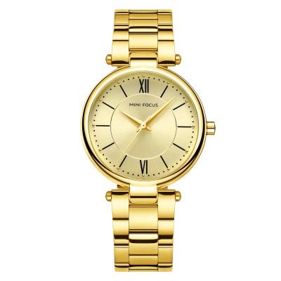 China Luxury Wholesale Feminino Relogio Date Mini Focus 0189L Roman Dial Women Quartz Watch Stainless Steel Automatic Ladies Wrist Watch for sale