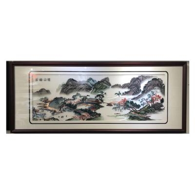 China Chinese Style Manufacturer Supply Living Room Maintenance By Embroidery Handmade Decorative Paintings for sale