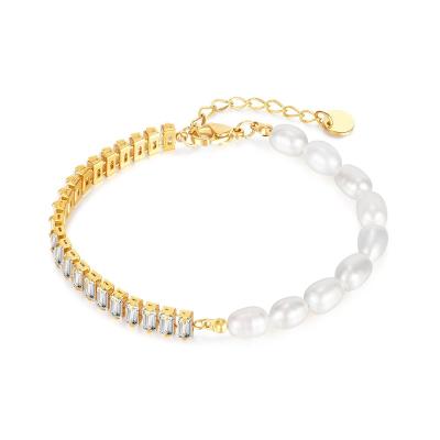 China Environmentally Friendly Trendy Minimalist Silver Bangle Jewelry Stainless Steel Bead Bracelet Link Chain Jewelry for sale