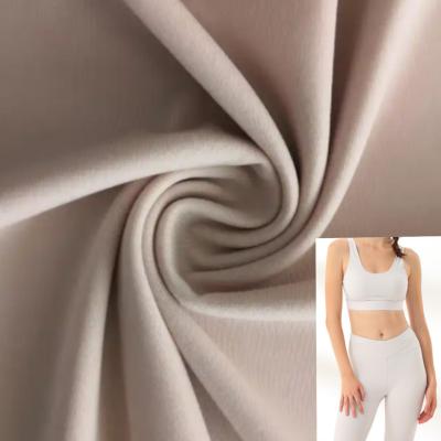 China Stretch 66 nylon 34 spandex free cut super soft fabric 140gsm for one size bra and panty set for sale