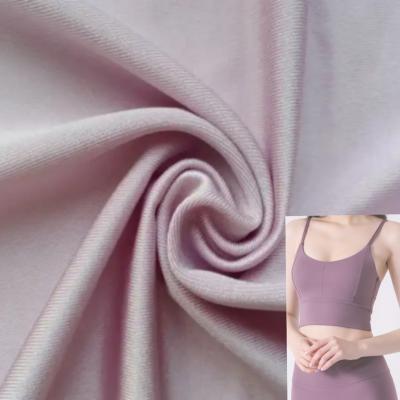 China Stretch Factory Soft Touch Micro Spandex 78 22 Shiny Nylon Fabric For Bra Cup Fabric To Make Panties for sale