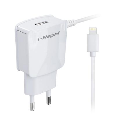 China New Arrival Hot Selling High Speed ​​Universal Plug Mobile Phone Single Wall Charger With Cable for sale